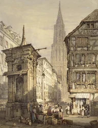 Vue de Strasbourg, 1822